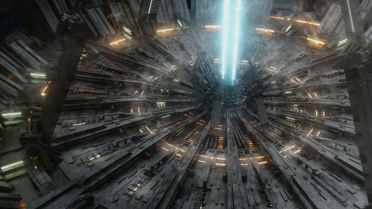 Реактор Sci-Fi арт