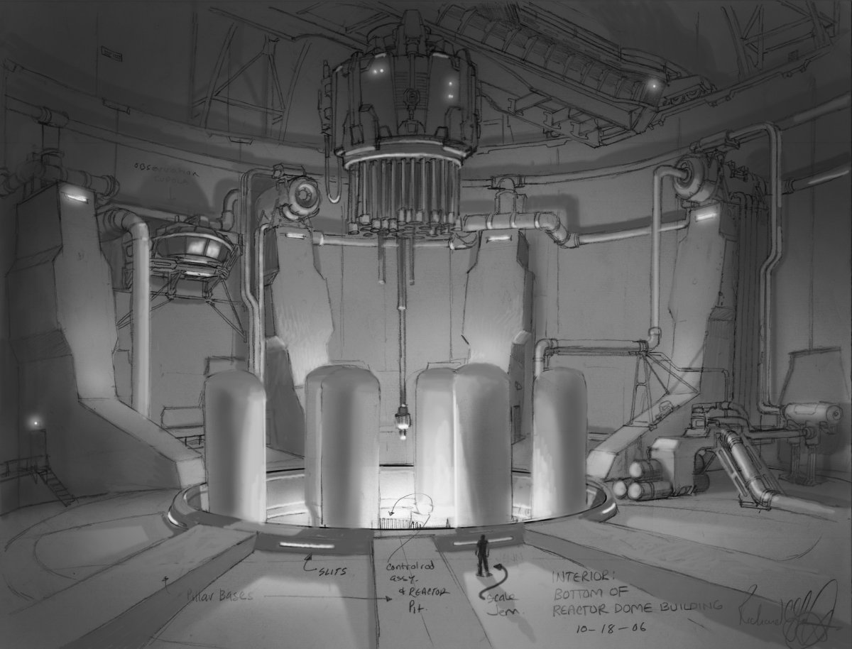 Термоядерный реактор концепт арт