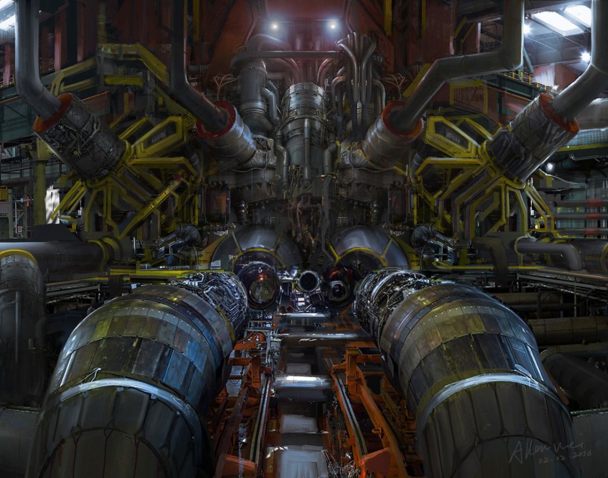 Термоядерный реактор Sci Fi