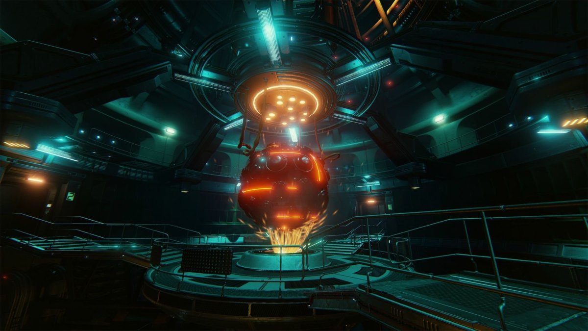 Реактор космического корабля scifi