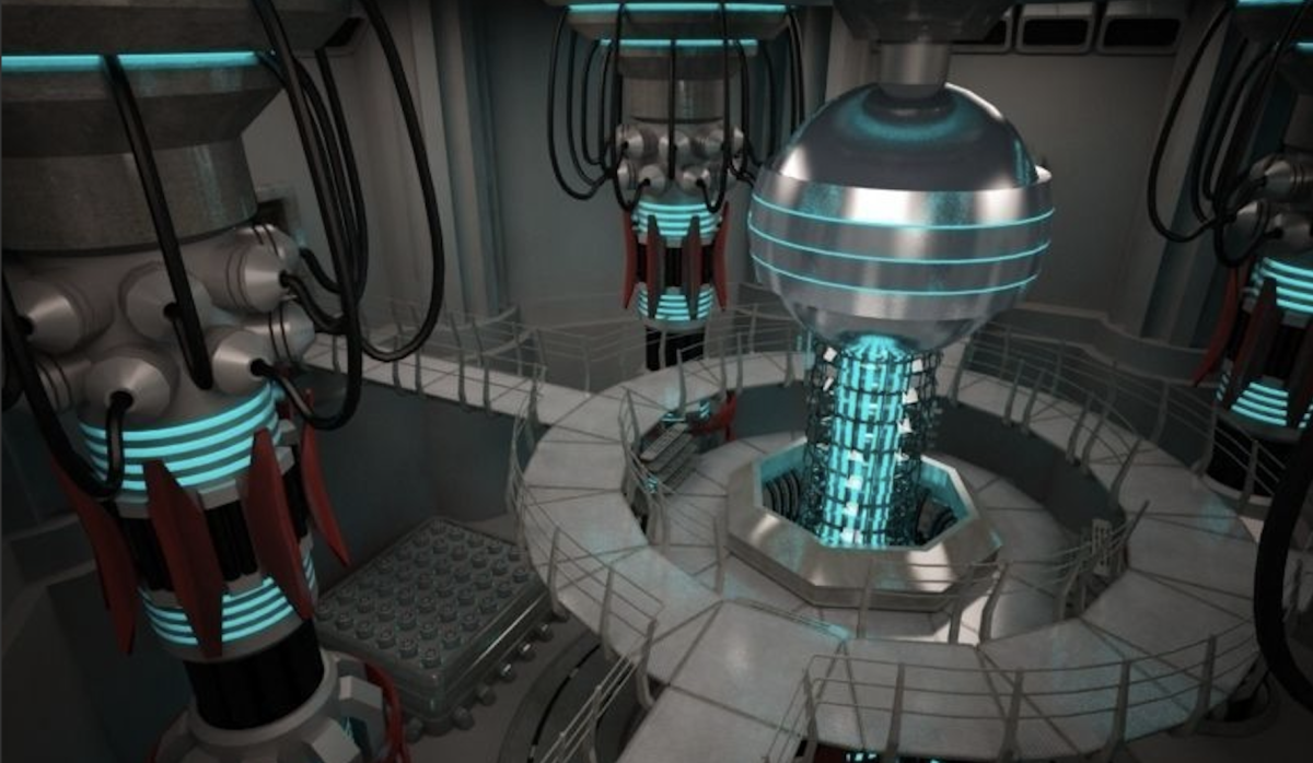 Реактор космического корабля