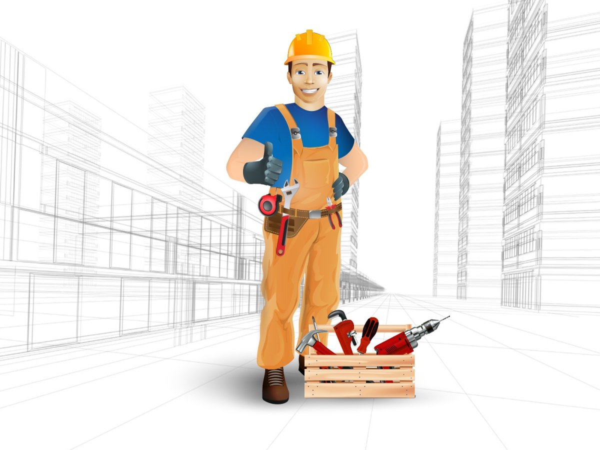 Каска строителя