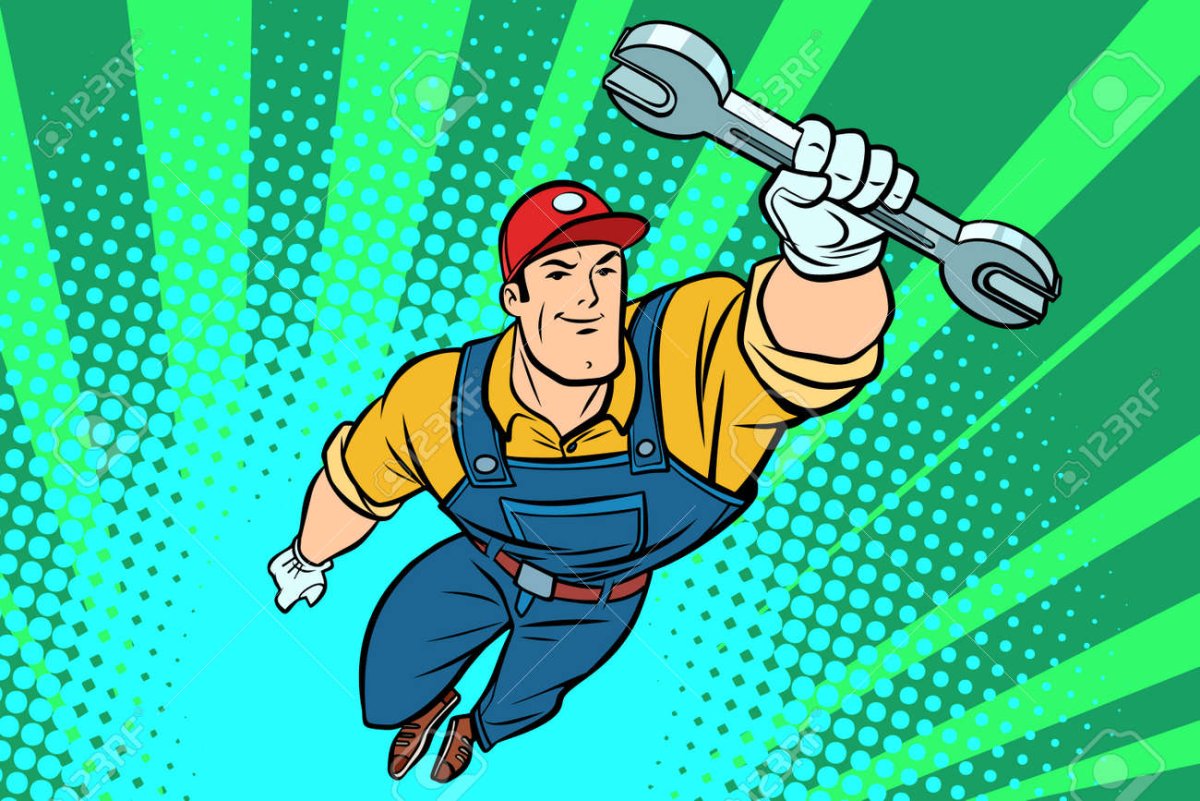 Веселый слесарь