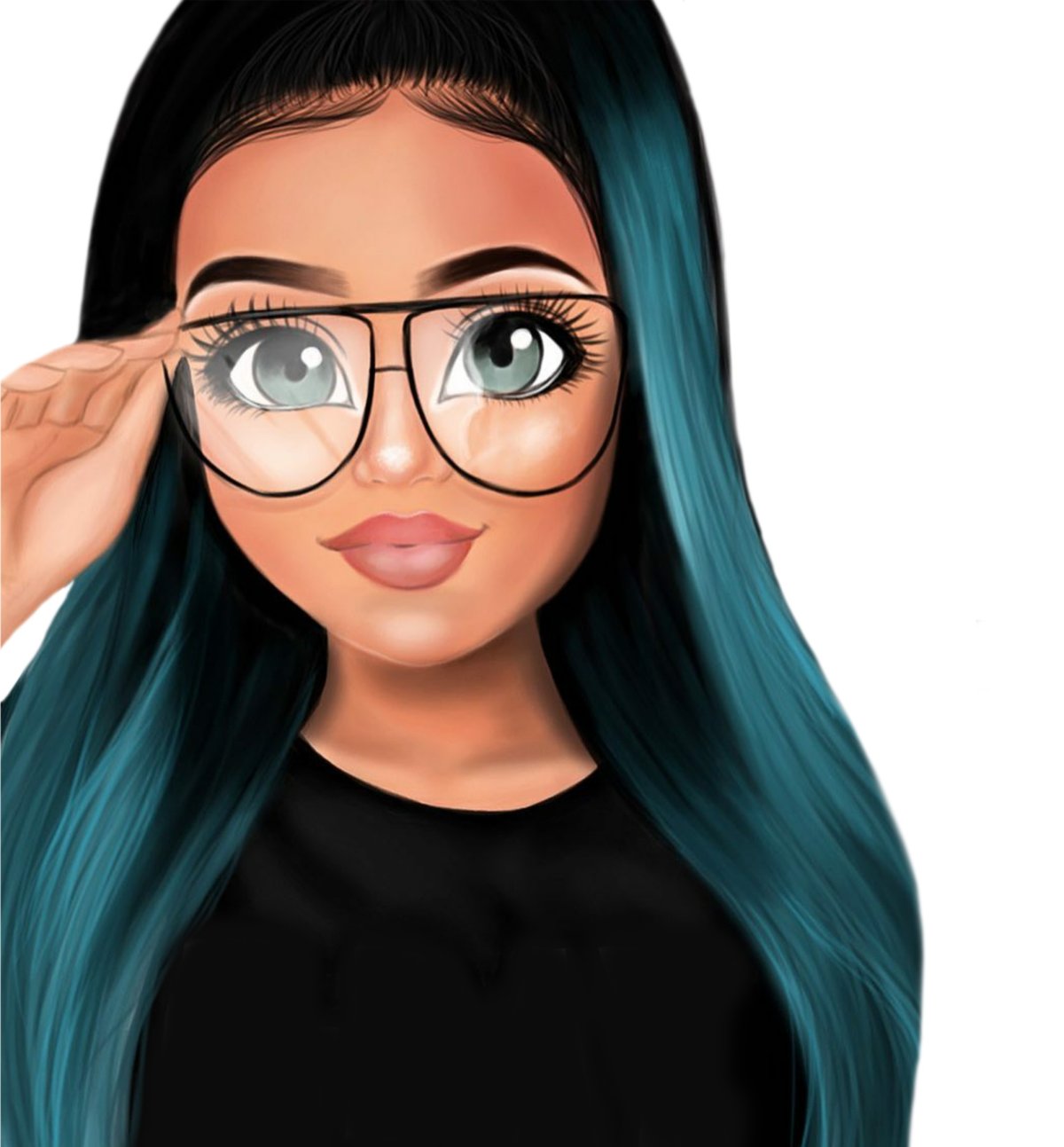 Красивые мультяшные девочки