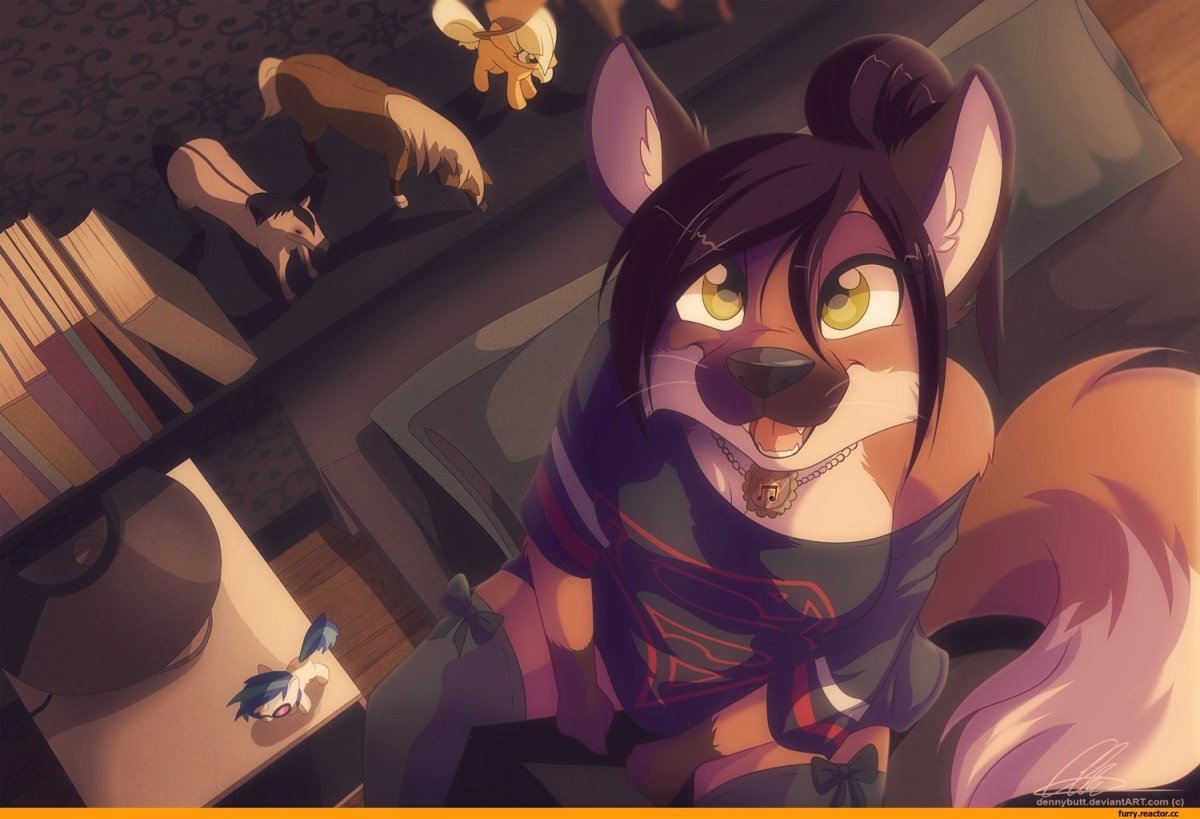 Фурри лисица imanika