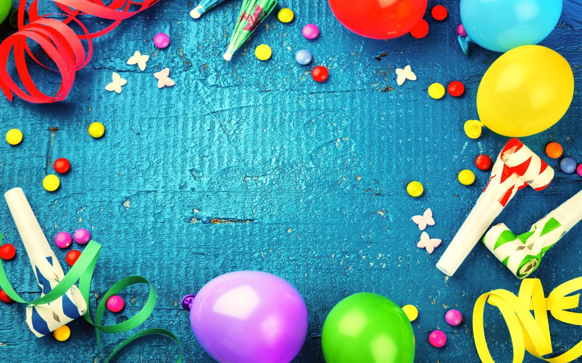 Фон с днем рождения