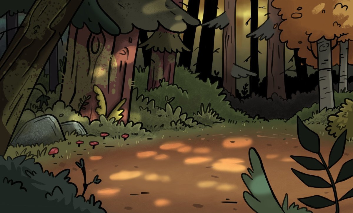 Гравити Фолз лес