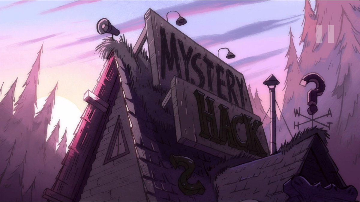 Гравити Фолз мультсериал Хижина