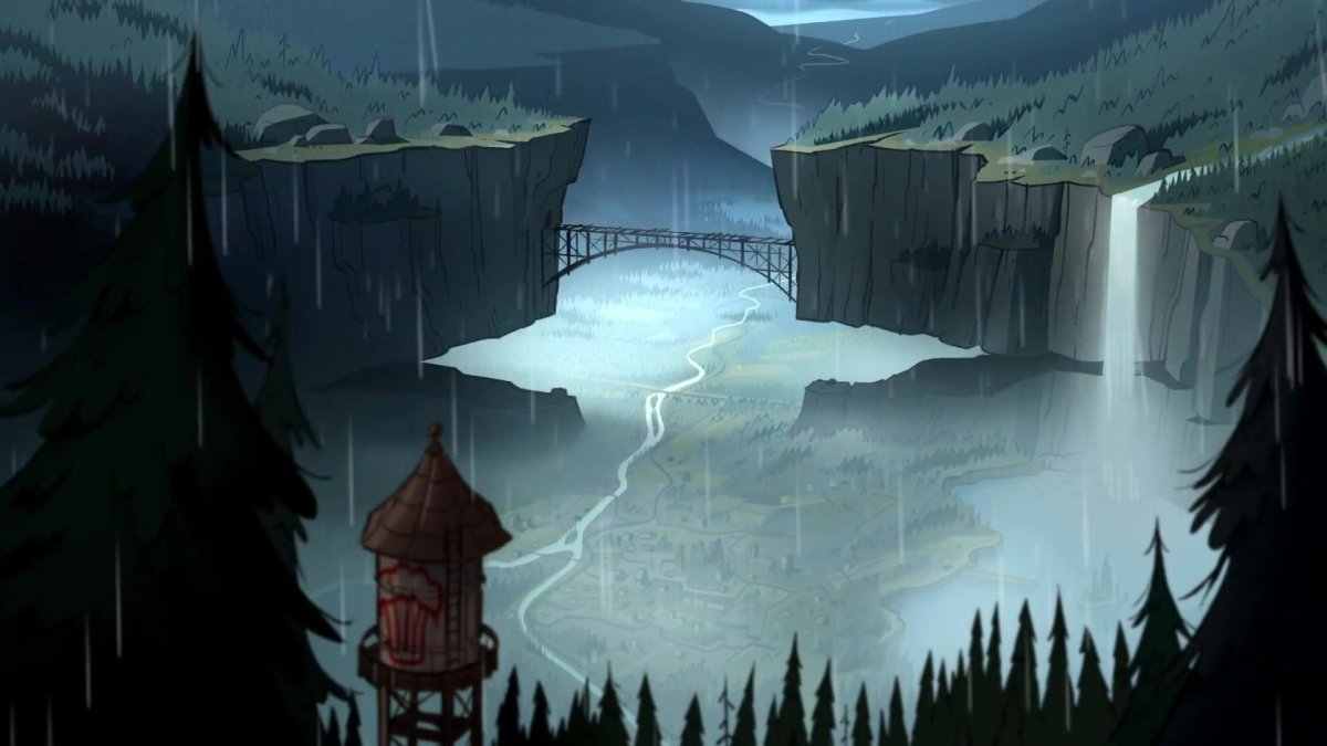 Водонапорная башня Gravity Falls