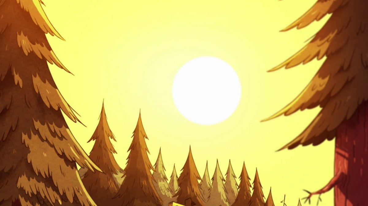 Гравити Фолз пейзажи