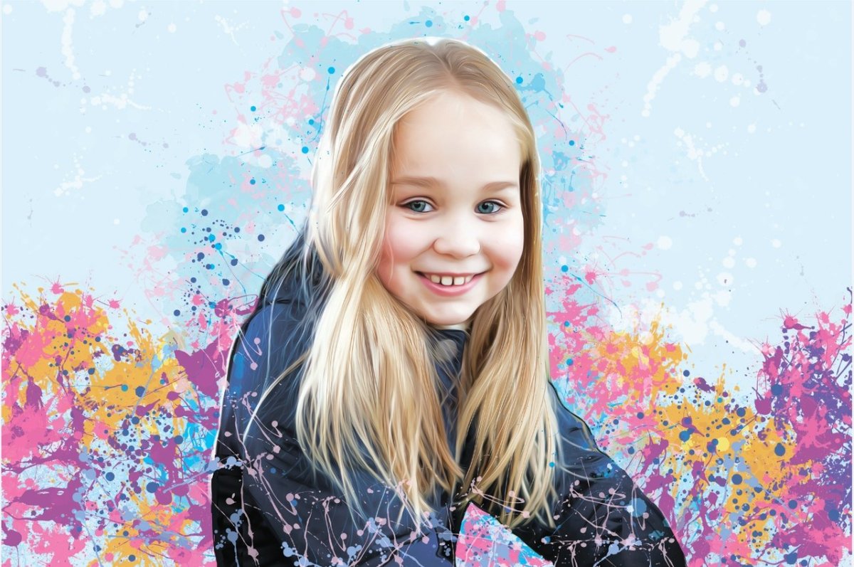 Дрим арт портрет ребенок