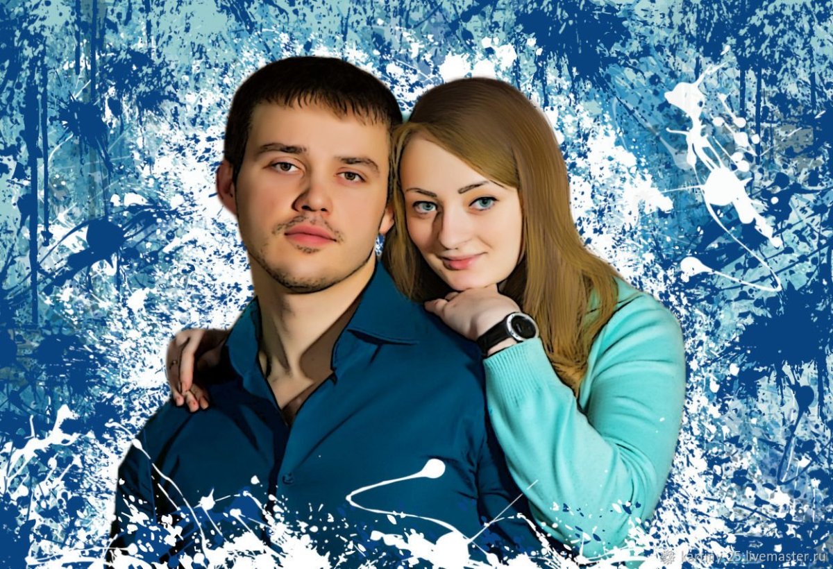 Портрет в стиле Дрим арт