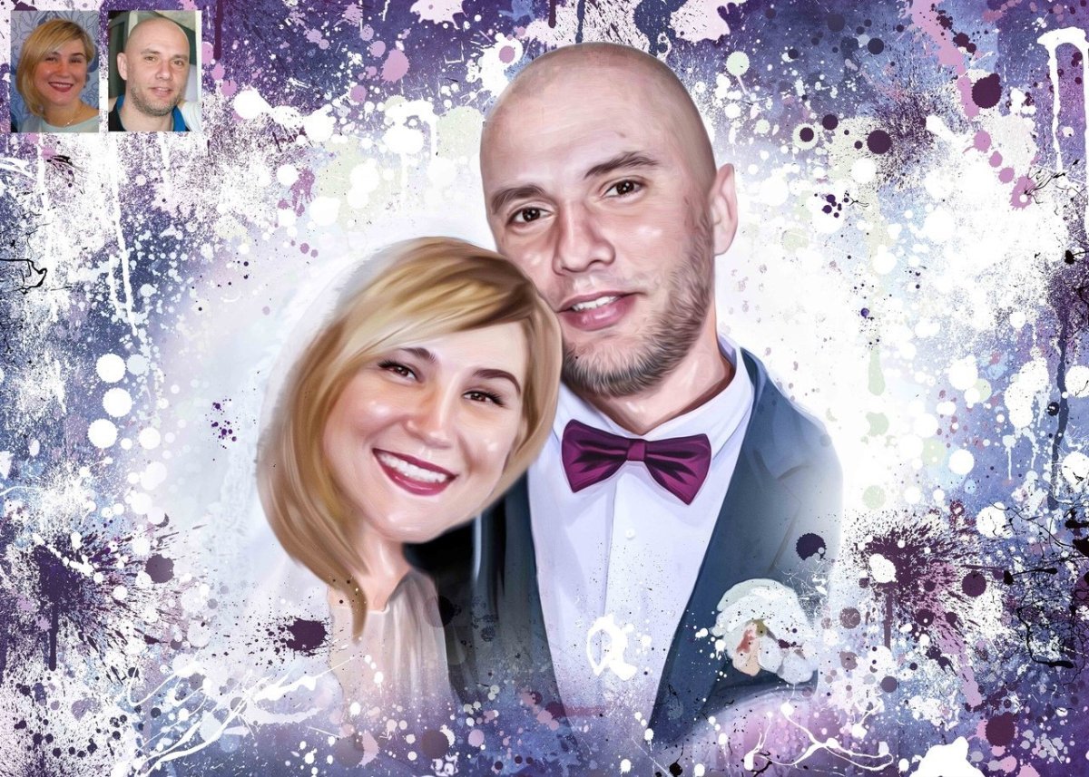 Портрет в стиле Дрим арт