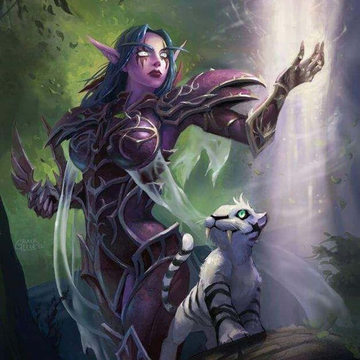 Wow ночная эльфийка друид