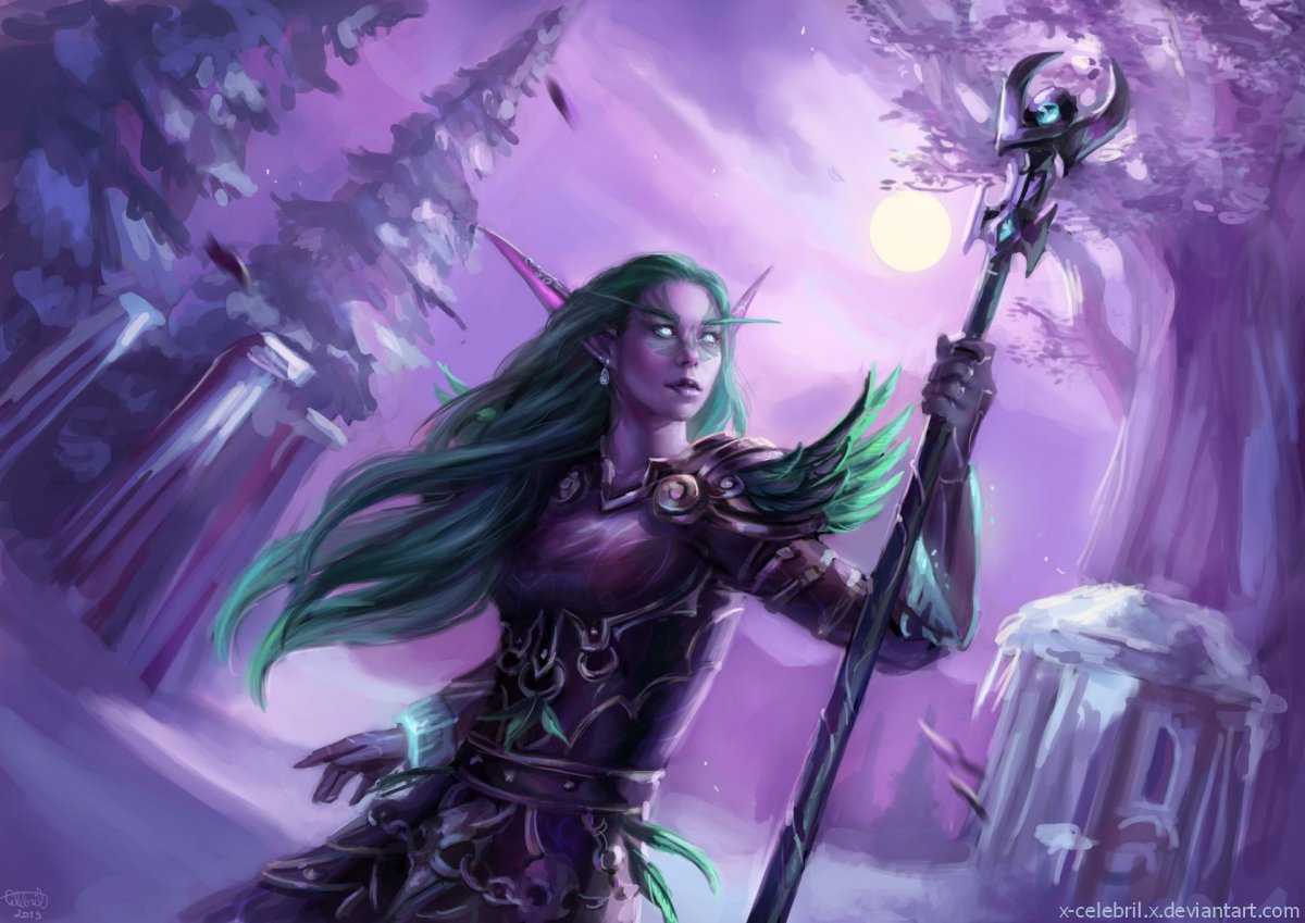 Ворлд оф варкрафт эльфы