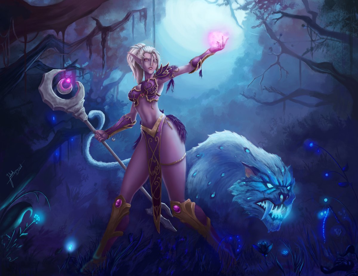 Аллерия Ветрокрылая Эльф бездны