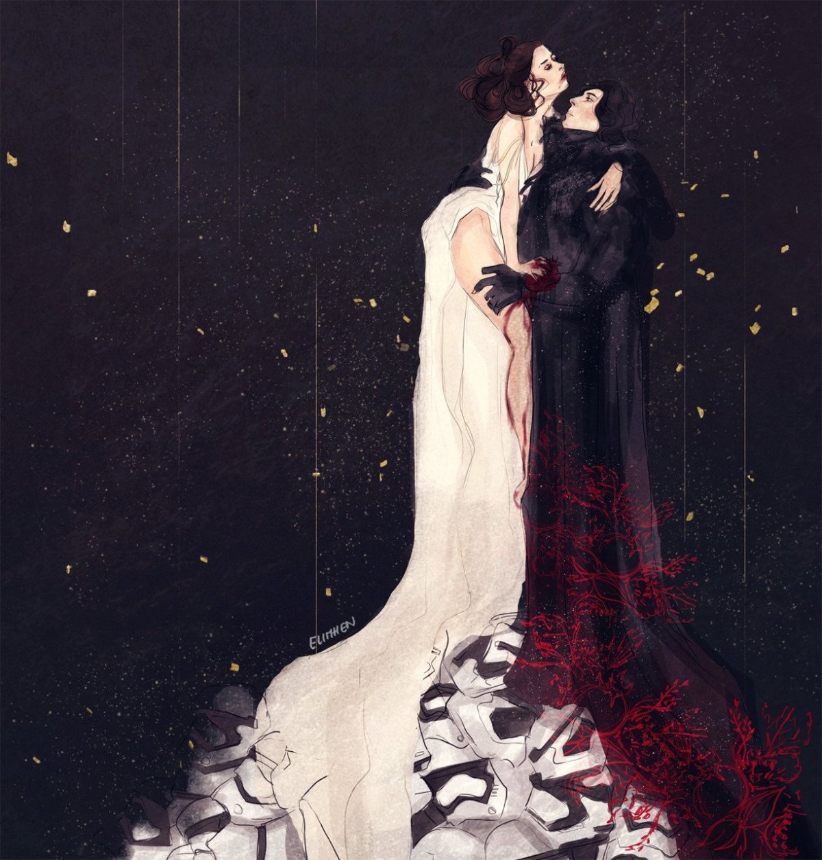 Аид и Персефона арт