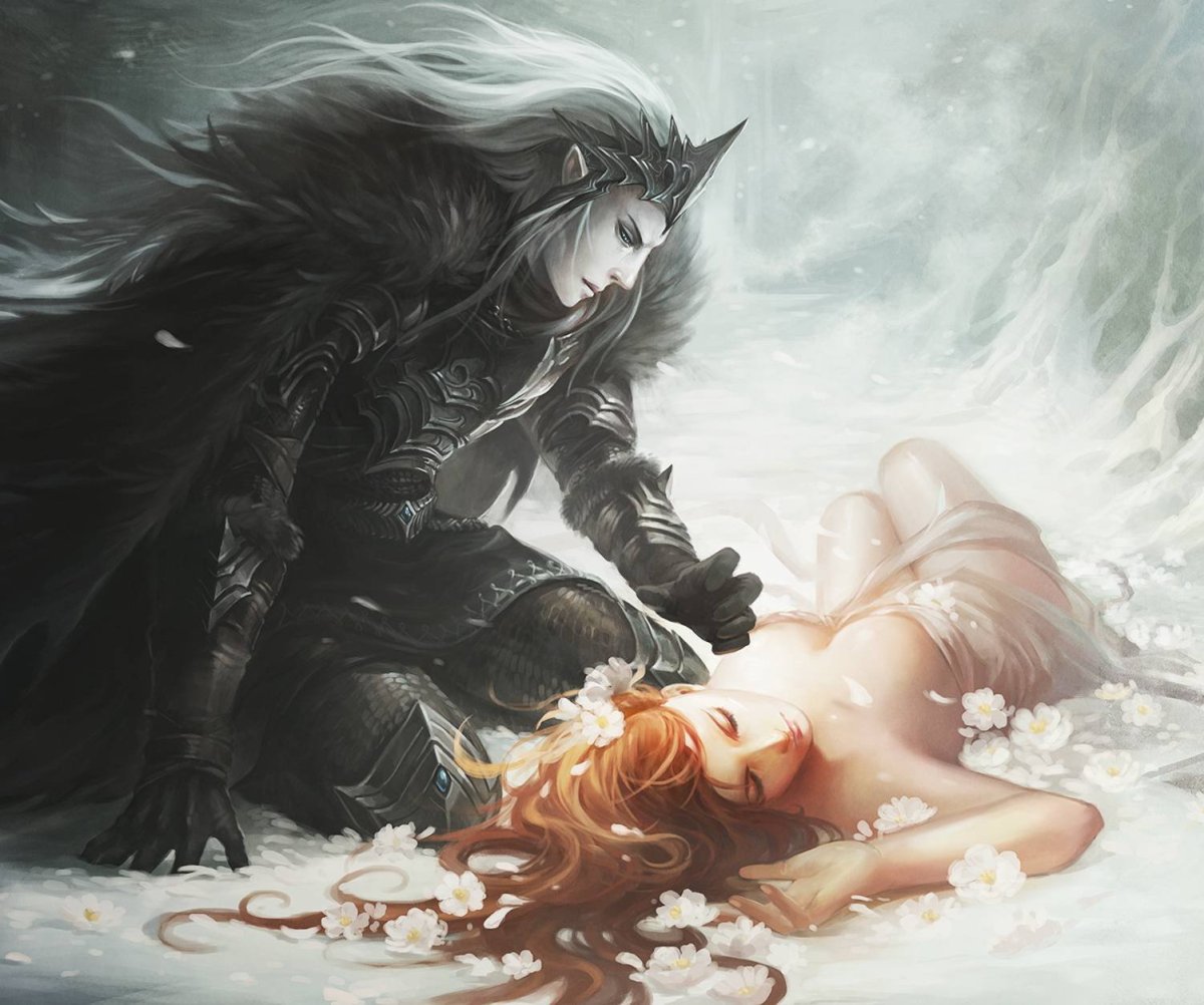 Аид и Персефона арт