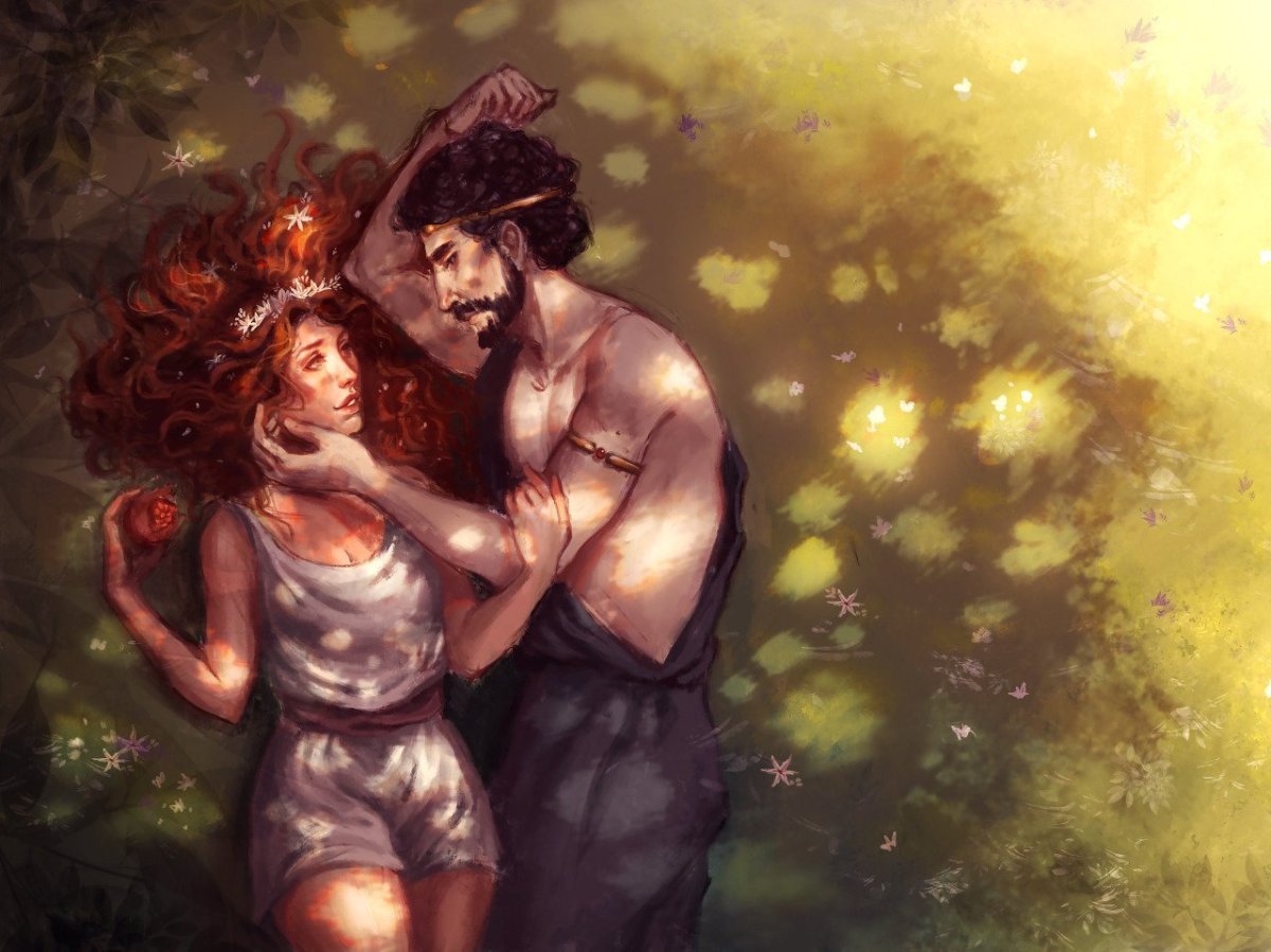 Аид и Персефона арт