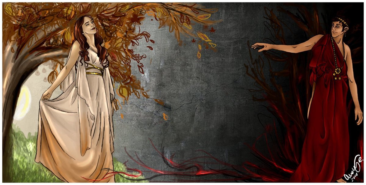 Персефона Бог древней Греции