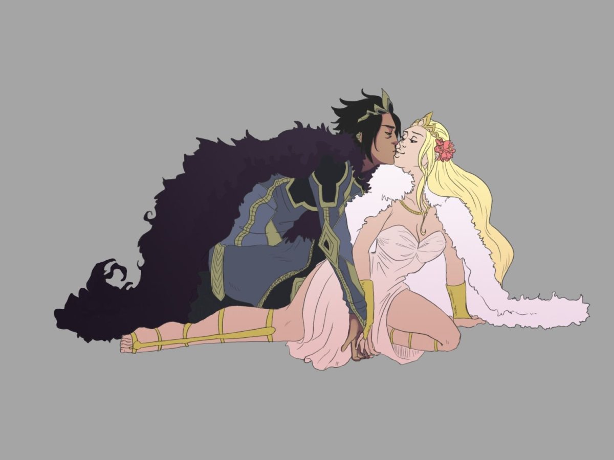 Аид и Персефона арт