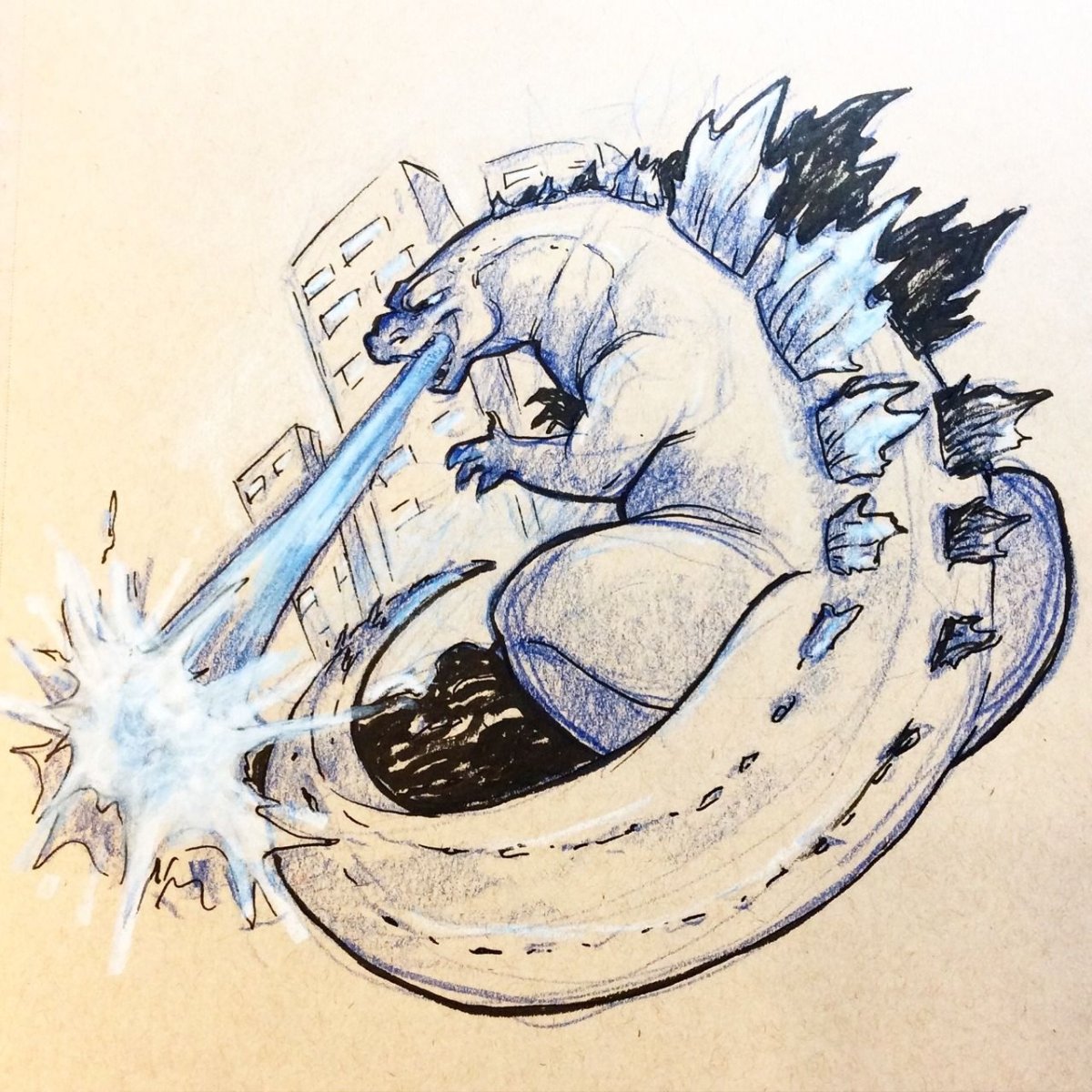 Годзилла и монстры Эволюция рост