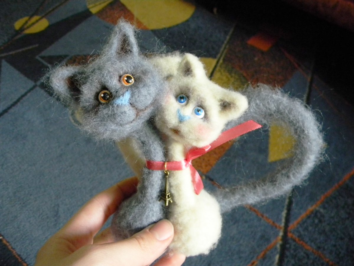 Мягкая валяная игрушка