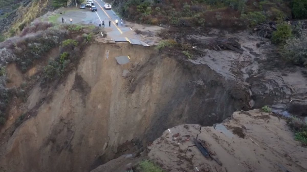 Обвал земли