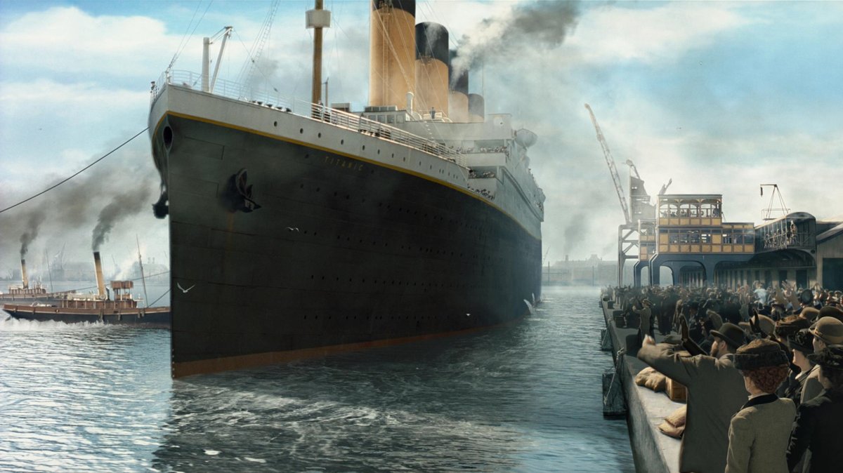 Титаник фон