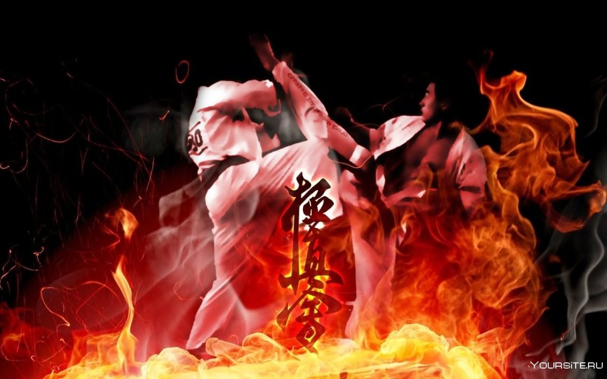 Символ карате Кекусинкай