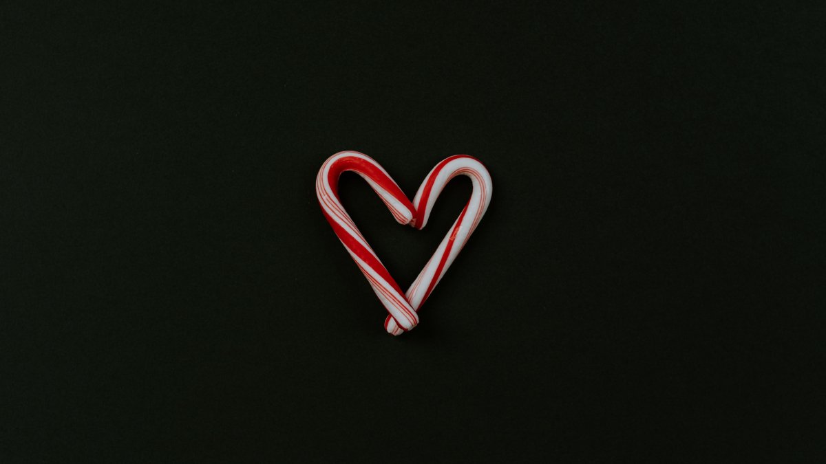 Голубые сердечки обои