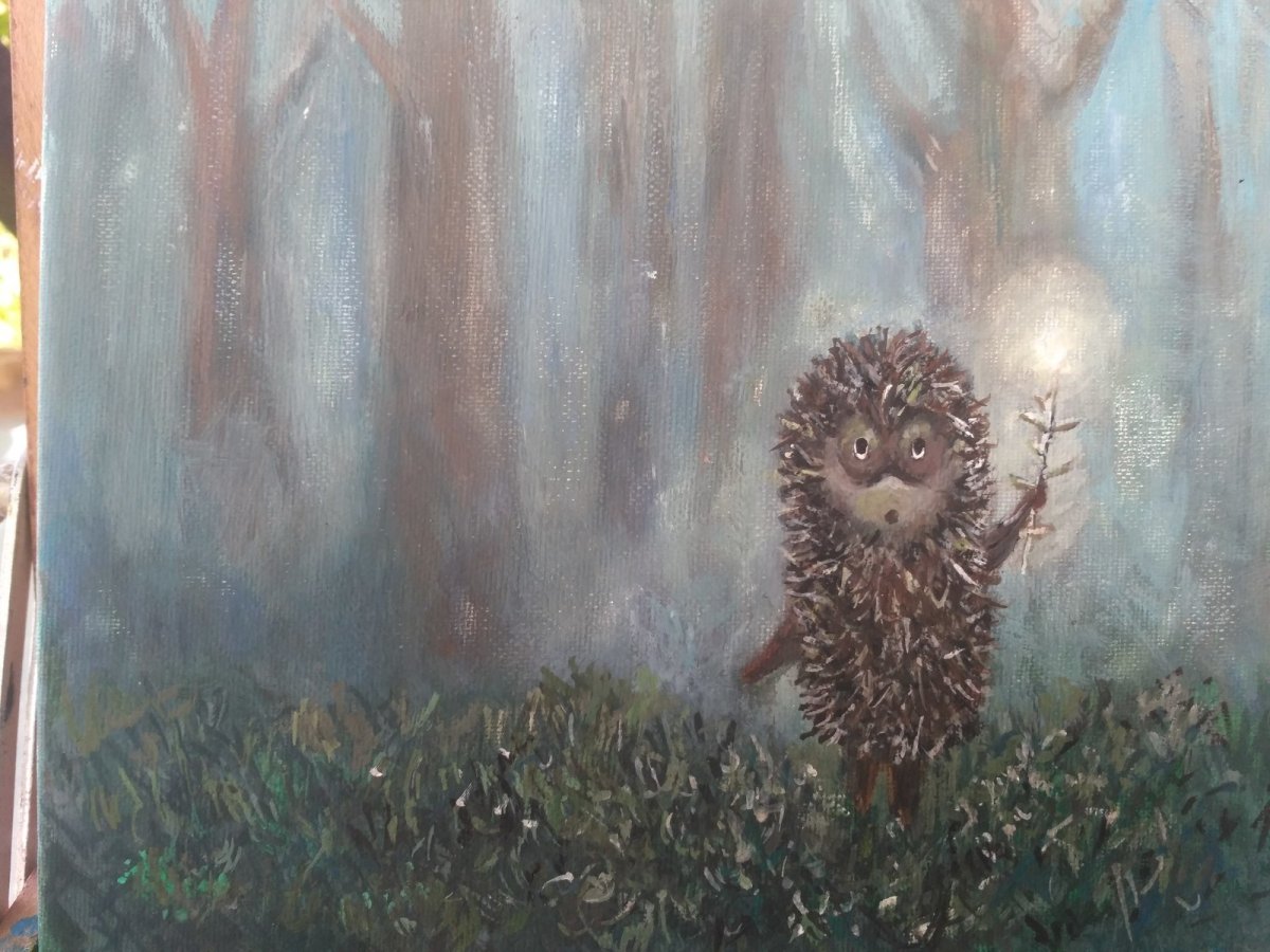 Ежик в тумане Постер