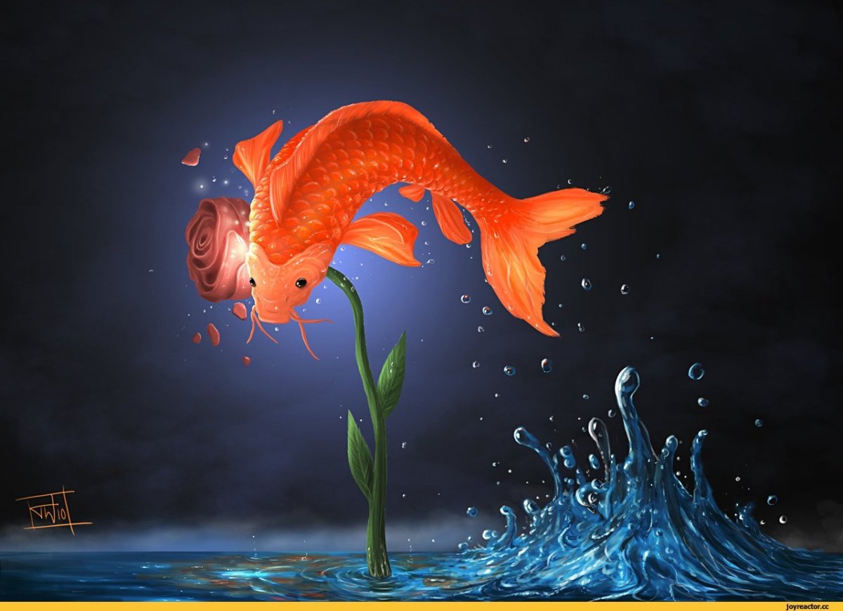 Фантастическая рыбка