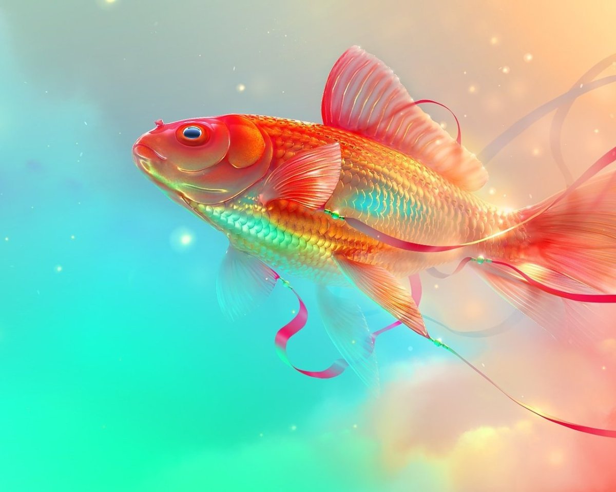 Заставка на рабочий стол рыбы