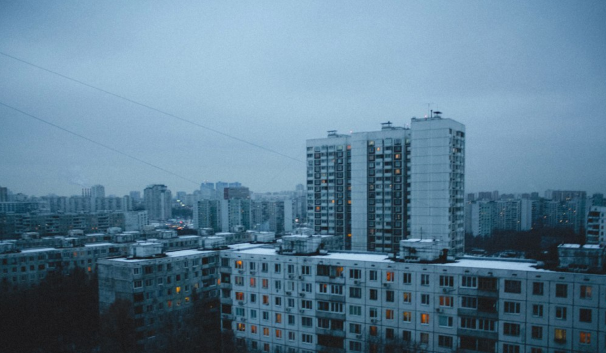 Мрачные спальные районы Москвы