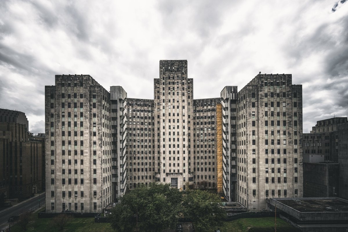 Заброшенный госпиталь в новом Орлеане