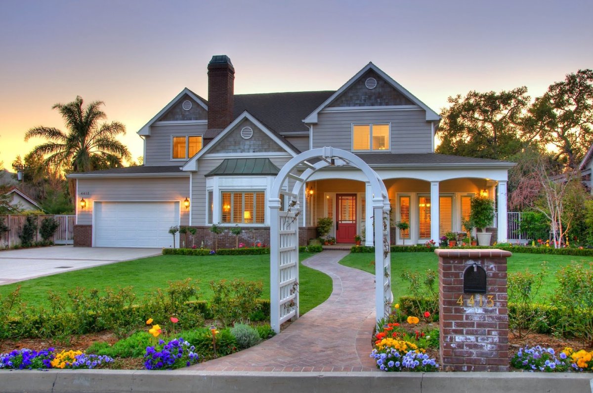 Красивый дом мечты