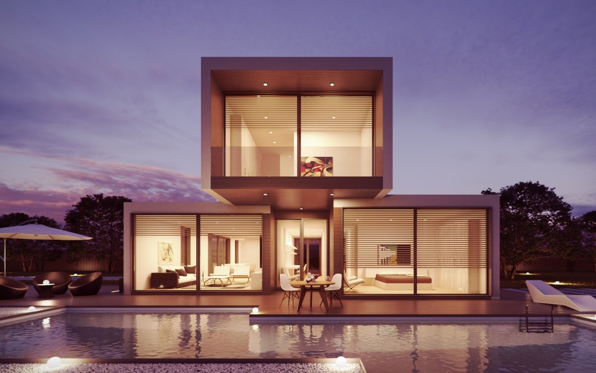 Современный стильный дом