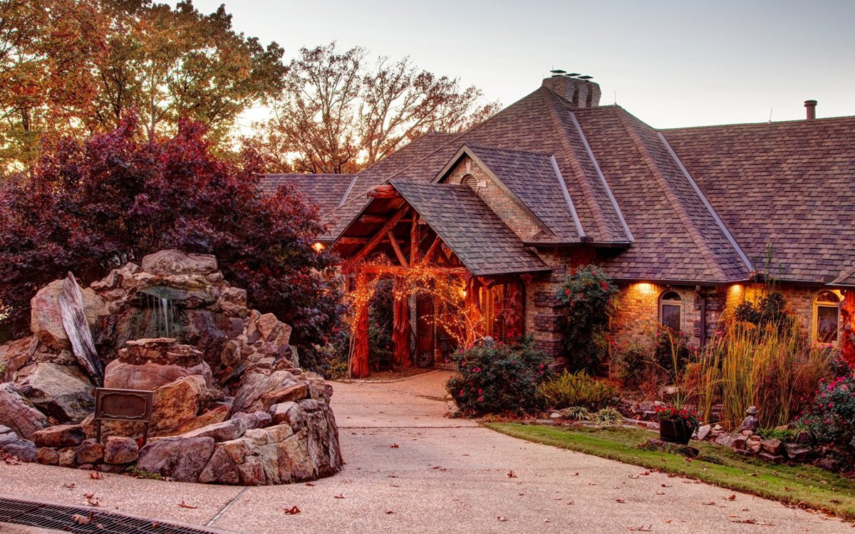 Красивый дом