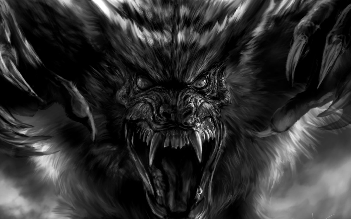 Волк Минимализм