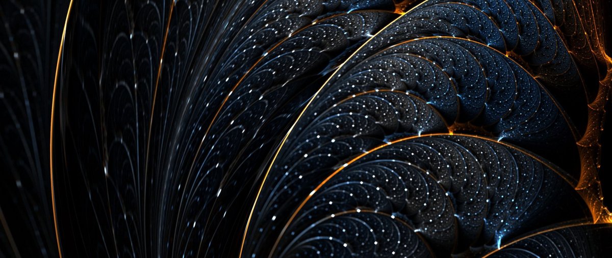 Абстракция с золотом