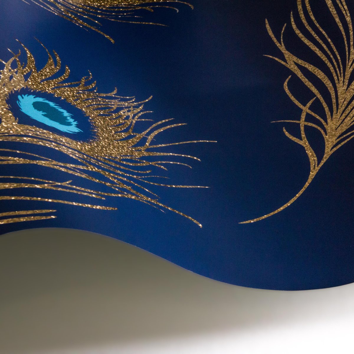 Синий с золотом