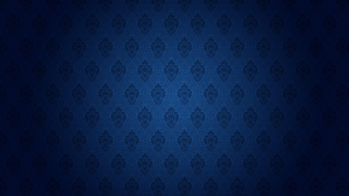 Синий фон с узорами