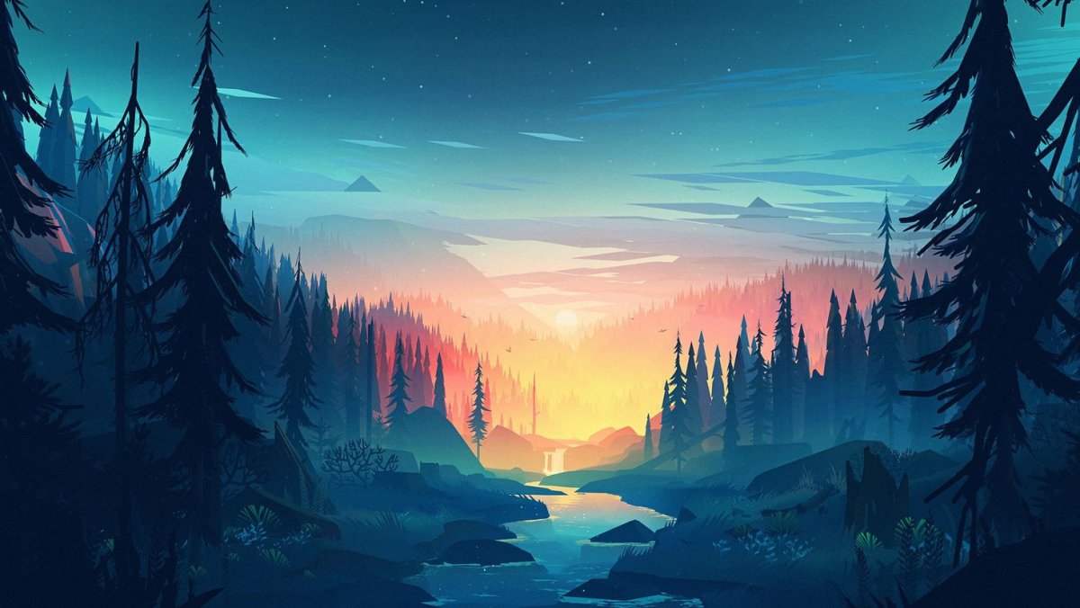 Пейзаж панорама