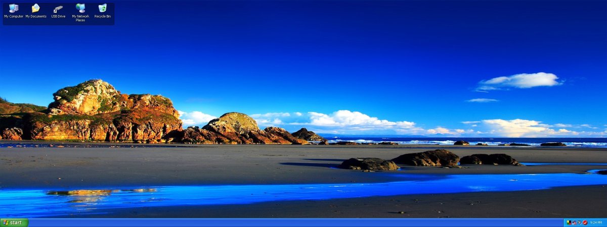 Фон для двух мониторов