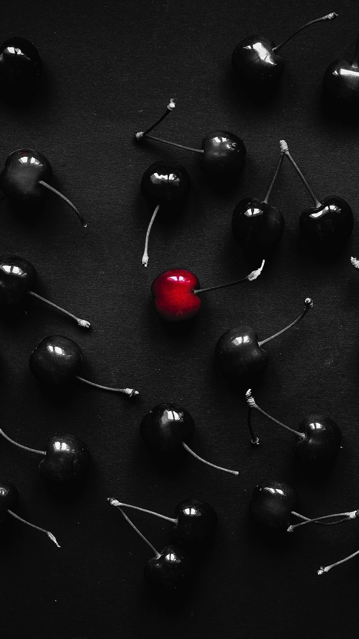 Стильные черные обои