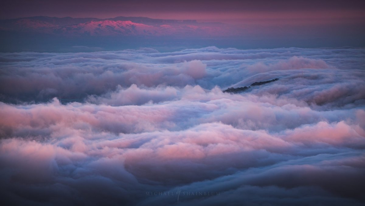 Розовые облака Эстетика