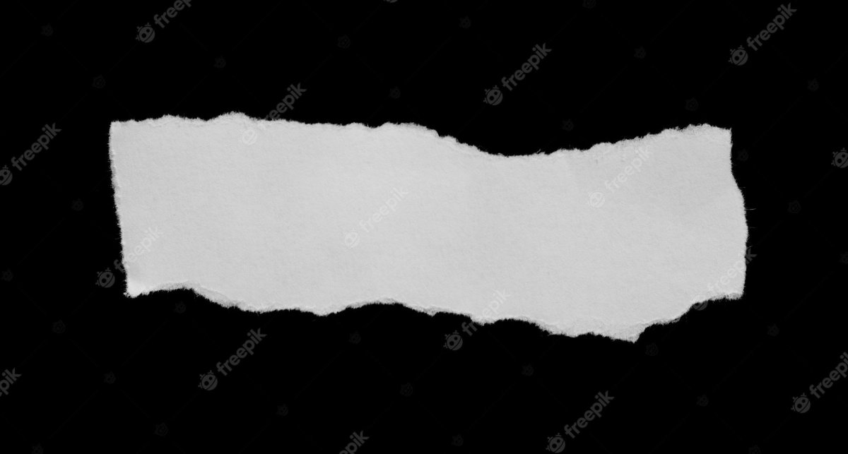 Кусочки рваной бумаги