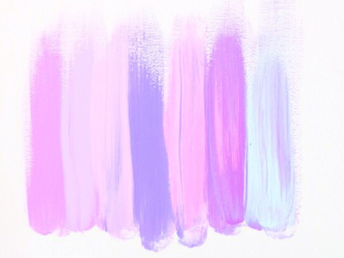 Мазки лавандового цвета