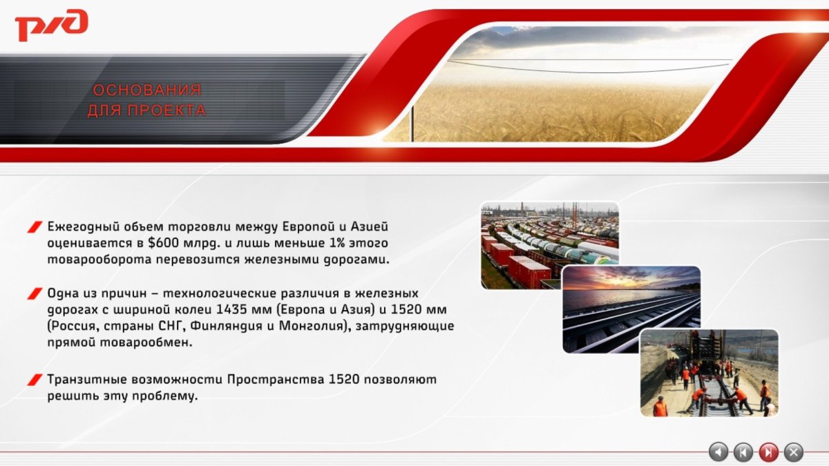 Презентация ОАО РЖД